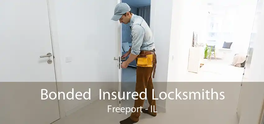 Bonded  Insured Locksmiths Freeport - IL